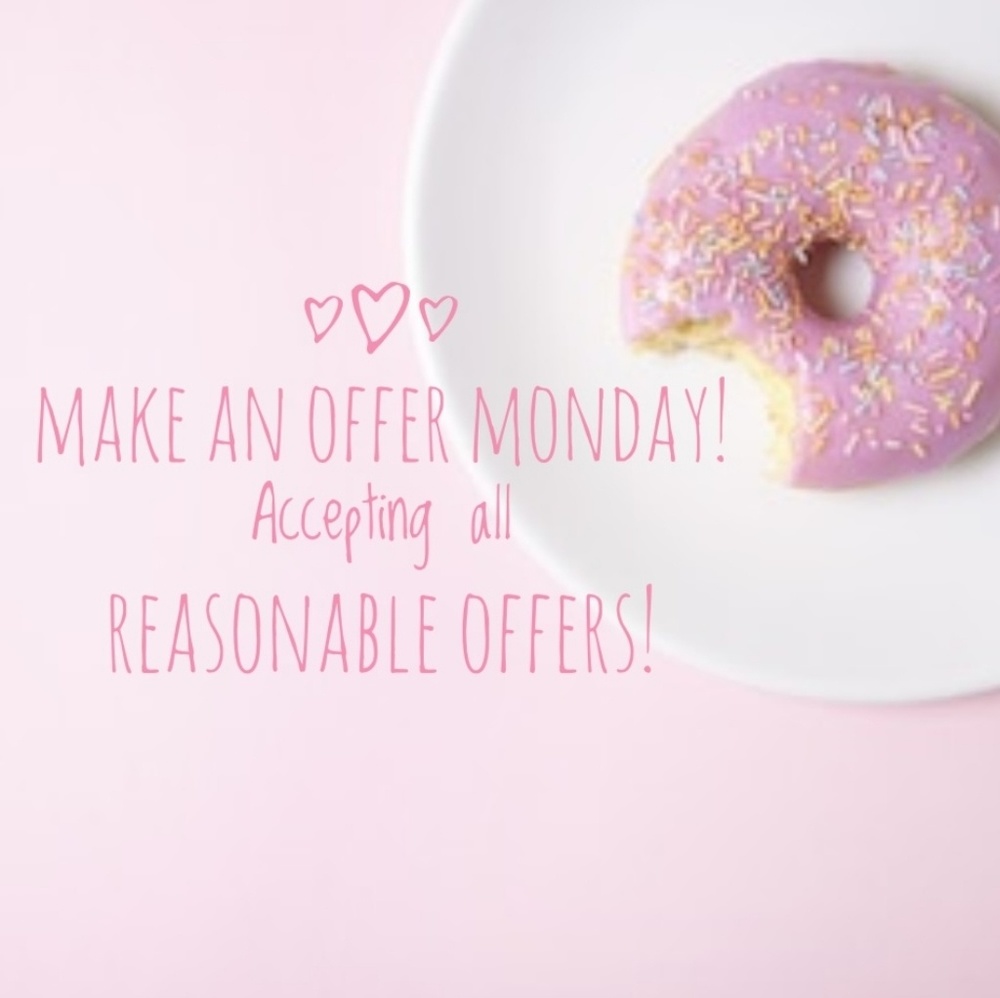 Accepting all reasonable offers! 🍩